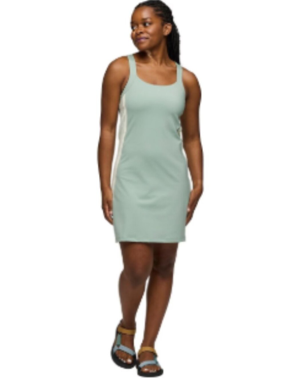 Cotopaxi Women's XS Muevo Dress Silver Leaf NWT Light Teal Pickleball Adventure